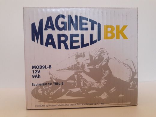 MOB9L-B - MAGNETI MARELLI 9AH / 130A 12V P + стартерний акумуляторна батарея