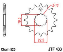 JT JTF433.14 - Зірка передня
