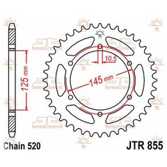JT JTR855.45ZBK - Звезда задняя