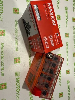 Maxion 24MXBM-YB6.5L-BS GEL 12V, 6,5 Аh, 137х65х100 мм (YTX6.5L-BS, MG6.5L)