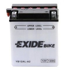 EXIDE YB12AL-A2 Акумулятор 12 А/ч, 150 А, (-/+), 134х80х160 мм