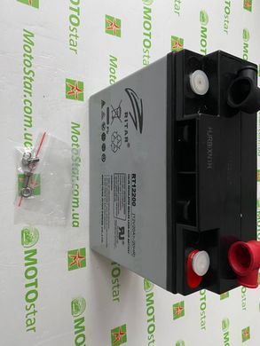 Акумуляторна батарея AGM RITAR RT12200, Gray Case, 12V 20.0Ah (181 х 77 х 167) Q2