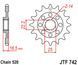 JT JTF742.15 DUCATI MONSTER, STREETFIGHTER 821/848 2010-2019