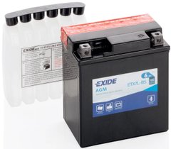 EXIDE ETX7L-BS / YTX7L-BS Аккумулятор 6 А/ч, 80 А, (-/+), 113х70х130 мм