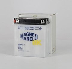 MOB12A-A/SM - MAGNETI MARELLI - 12AH / 165A 12V L+ Мото аккумуляторная батарея