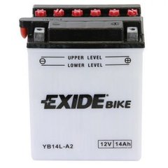 EXIDE YB14L-A2 Акумулятор 14 А/ч, 145 А, (-/+), 134x89x166 мм