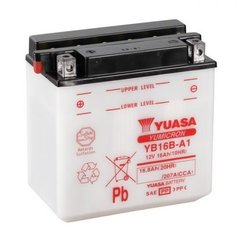 YUASA YB16B-A1 Акумулятор 16 А/ч, 207 А, (+/-), 160x90x161 мм
