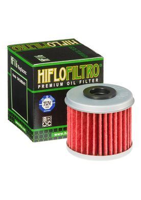 HIFLO HF116 - Фильтр масляный HONDA CRF, TRX; HUSQVARNA TC, TE, TXC; POLARIS RANGER, SPORTSMAN, ACE 150-450 2002-2023