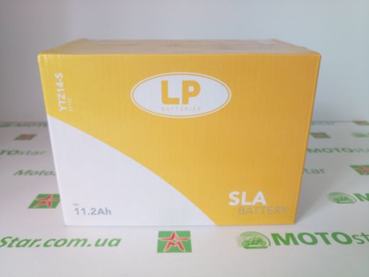 Мотоакумулятор LP SLA MB YTZ14-S SLA-технология, монтаж в любом положении-12V,11,2Ah,д 150, ш 87, в110, вес 3,9 кг