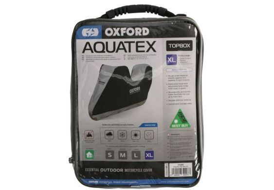 Чохол для мотоцикла OXFORD AQUATEX NEW C колір срібний розмір M CV203