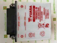 YUASA YB30CL-B Мото аккумулятор 30 А/ч, 300 А, (-/+), 168x132x192 мм