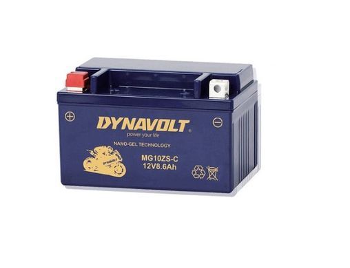 DYNAVOLT MG10ZS Акумулятор 8,6 А/ч, 180 А, 151х87х94 мм (YTZ10S)