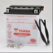 Мотоакумулятор YUASA YB30L-B 12V,30Ah,д. 168, ш. 132, в.176, объем 1,7, вес 8,5 кг,без электролита
