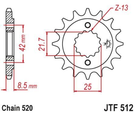 JT JTF512.16RB