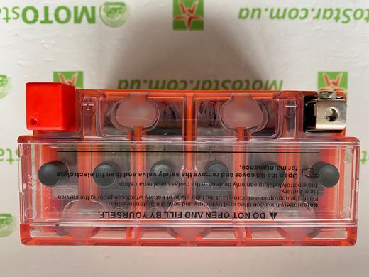 OUTDO OT-12N6.5L-BS Gel 12V, 6,5 Аh, 137х65х100 мм (YTX6.5L-BS, MG6.5L)
