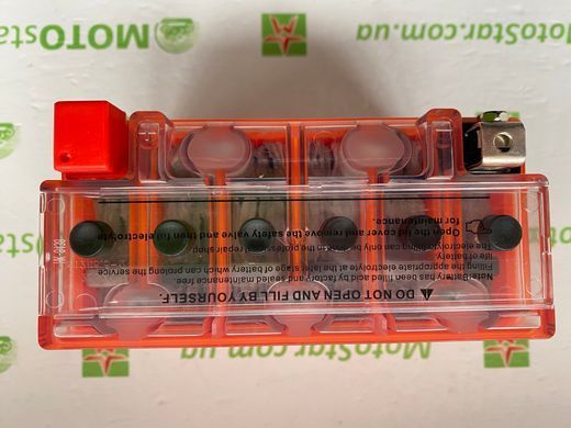 OUTDO OT-12N6.5L-BS Gel 12V, 6,5 Аh, 137х65х100 мм (YTX6.5L-BS, MG6.5L)