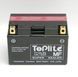 Мотоакумулятор TOPLITE YT12A-BS 12V,10Ah,д. 152, ш. 88, в.106, электролит в к-те, вес 3,6 кг