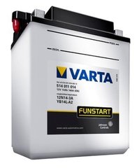 VARTA YB16CL-B, 519014018, Акумулятор 19 А / ч, 180 А, (- / +), 12V 176х101х176 мм