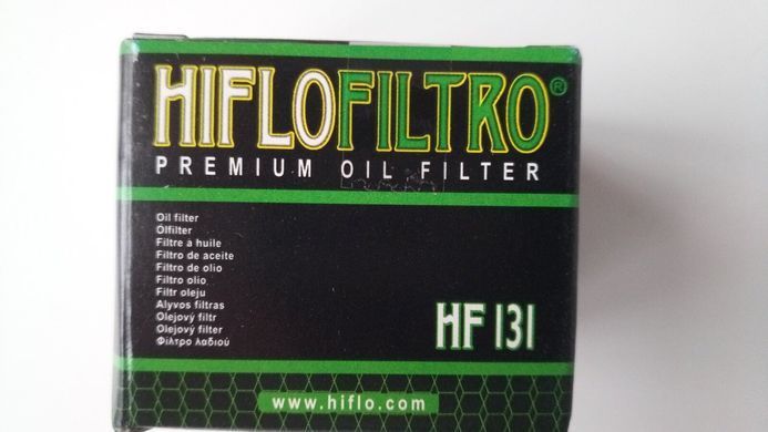 HIFLO HF131 - Фільтр масляний HF131/HF971 HYOSUNG, SUZUKI DR 125/ GN 125 (HF971) GZ125,UH125,AN400 '07-'17