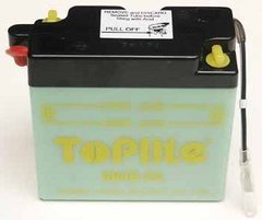 Мотоакумулятор TOPLITE 6N4B-2A 6V,4Ah,д. 102, ш. 48, в.96, объем 0,2, вес 1 кг,без электролита
