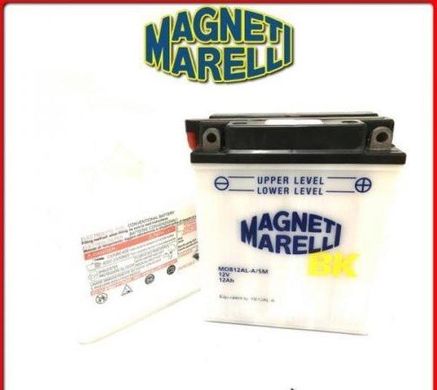 MOB12AL-A2 / SM - MAGNETI MARELLI - 12AH / 165A 12V P + стартерний акумуляторна батарея