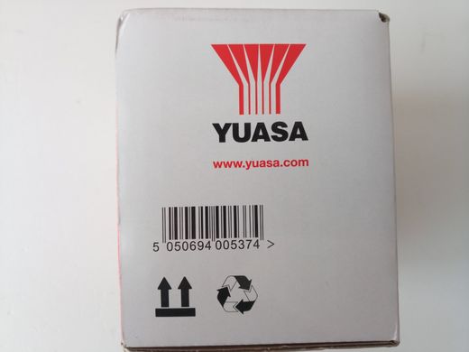 YUASA YB7C-A Мото аккумулятор 7 А/ч, 75 А, 130x90x114 мм