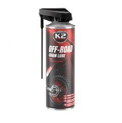 Cмазка для цепей мотоцикла K2 CHAIN LUBE OFF-Road 500 мл. W140, 500 мл