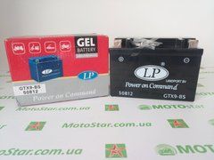Мотоакумулятор LP GEL MG GTX9-BS 12V,8Ah,д. 152, ш. 88, в.106, вес 3,5 кг, (YTX9-bs)