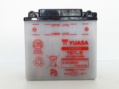 YUASA YB7L-B Акумулятор 8 А/ч, 124 А, (-/+), 135x75x133 мм