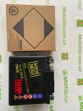 Мотоакумулятор FIAMM FTX5L-BS 12V 4Ah,д. 114, ш. 71, в. 106, электролит в к-те, вес 3,5 кг,CCA(-18C):50
