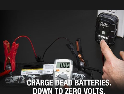 Зарядний пристрій для Li-ion 1A Battery Charger GENIUS1EU та десульфатор акумуляторів