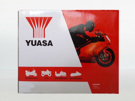 YUASA YB7L-B Мото аккумулятор 8 А/ч, 124 А, (-/+), 135x75x133 мм