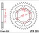 JTR305,46 Звезда задняя