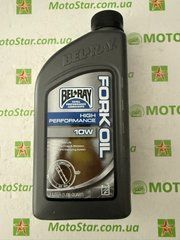 Масло вилочное Bel Ray 10W High Perf Fork Oil 1л (99320-B1LW), 1 литр
