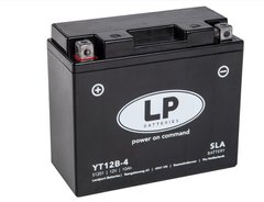 Мотоакумулятор LP SLA MB YT12B-4 SLA-технология, монтаж в любом положении -12V, 10Ah, д 150, ш 69, в 130, вес 3,5 кг