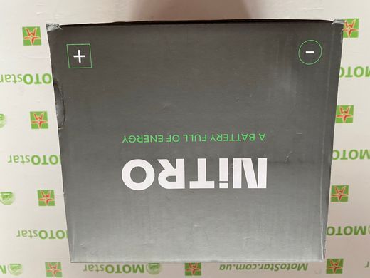 Акумулятор NITRO NTX20L-BS AGM Open Battery 18 Ah , CCA 270 (A) 177x88x155 мм