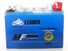 YTX4L-BS Leader MF Superior Gel Аккумулятор, 12V 4Ah, 50 A, 114x71x88 мм