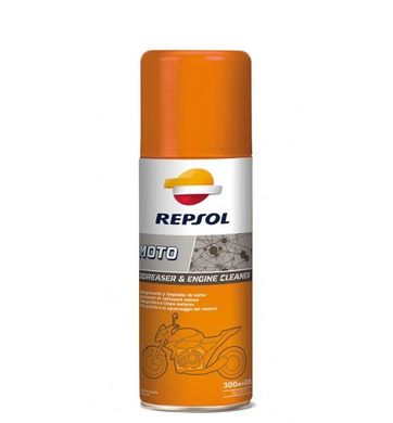 Обезжириватель и очиститель Repsol MOTO DEGREASER & ENGINE, 400мл (RP716C98)