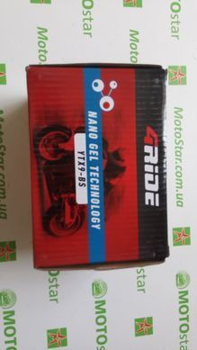 Аккумулятор YTX9-BS 4RIDE GEL 12В 9Ah 145А L+ 150x86x105мм, вес 2,9кг
