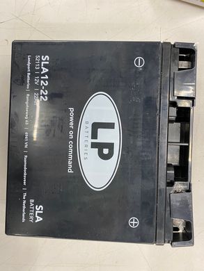 Мотоакумулятор LP SLA MB SLA 12-22 12V, 22Ah, д. 181, ш.77, в.167, вага 6 кг