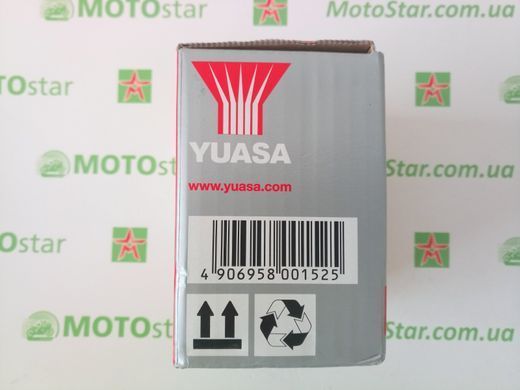 YUASA YTZ7S Мото аккумулятор 6,3 А/ч, 130 А, (-/+), 113х70х105 мм