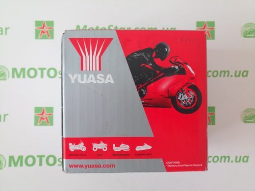 YUASA YTZ7S Мото аккумулятор 6,3 А/ч, 130 А, (-/+), 113х70х105 мм