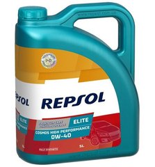 Моторное масло Repsol ELITE COSMOS HIGH PERFORMANCE 0W40, 5л (RP141G55)