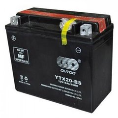 Outdo YTX20-BS 12V 18Ah. 250 А MF Super Sealed Аккумулятор 175x87x155