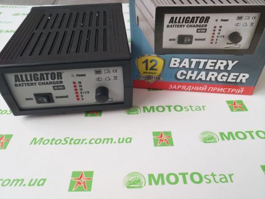 Зарядний пристрій для акумклятора AC805 12В 18А ALLIGATOR