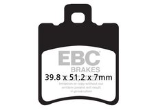 EBC SFA193 - Тормозные колодки