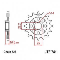 JT JTF741.14 - Зірка передня