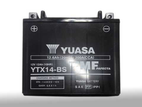 Battery Yuasa YTX14-BS 12V-12Ah (150x87x145)