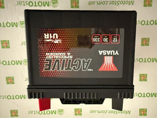 Аккумулятор YUASA U1R 12В 30Агод. 330А R+ Не обслуживается 194x125x178 мм для генератора