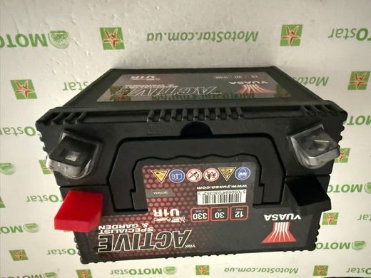 Аккумулятор YUASA U1R 12В 30Агод. 330А R+ Не обслуживается 194x125x178 мм для генератора